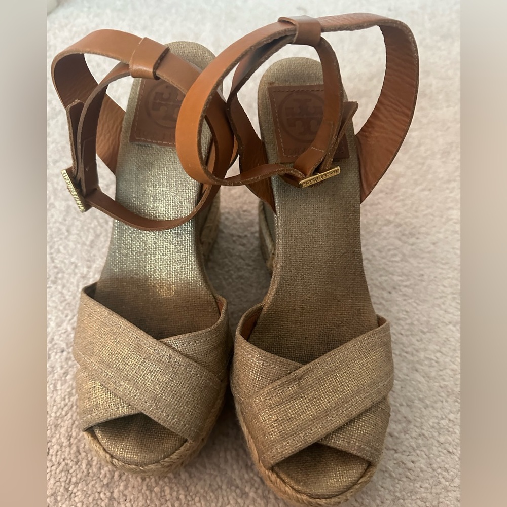 Tory Burch Fabian wedge espadrilles